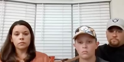 Une famille en interview