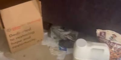 Une maison abandonnée suite à un déménagement