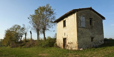 Una casa en el campo