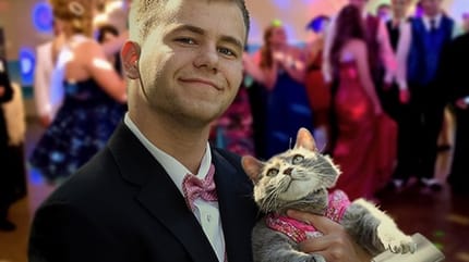 Sam und Ruby, die Stars des Abschlussballs