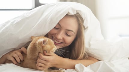 gatto-e-padrona-sotto-le-lenzuola