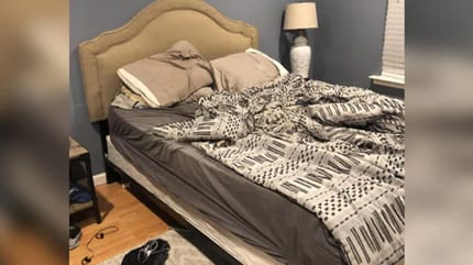 Hund im Schlafzimmer