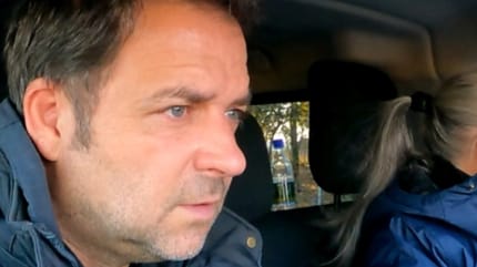 Martin Rütter im Auto