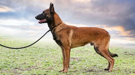 Un chien de race malinois