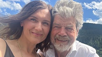 Reinhold Messner und Ehefrau Diane
