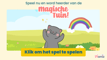 spel, magische tuin