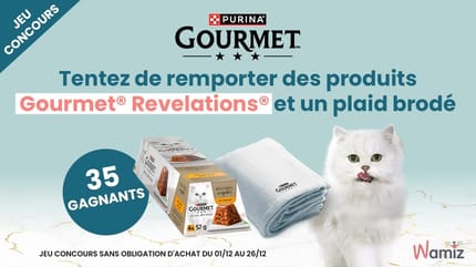 Concours : mettez des étoiles dans les yeux de votre chat avec la gamme marque GOURMET® Purina®