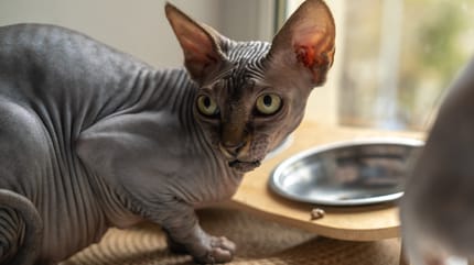 Canadian Sphynx haben keine Tasthaare