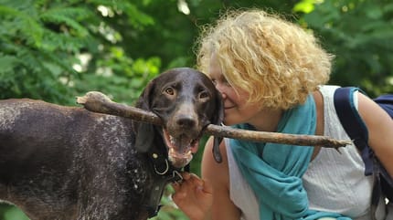 cane e padrona