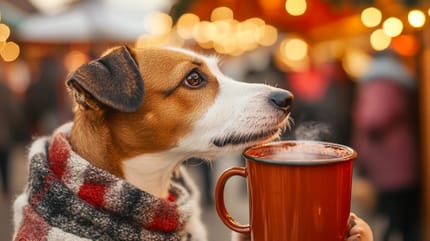 Darf der Hund Glühwein?