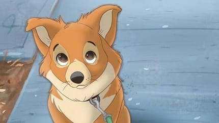 chien dessiné à la disney