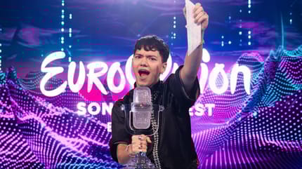 vincitore dell'Eurovision 2025 Johannes Pietsch