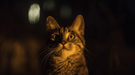 Katze miaut ganze Nacht