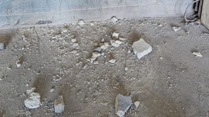 Murs de ciment