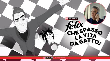 robbie williams e felix di purina