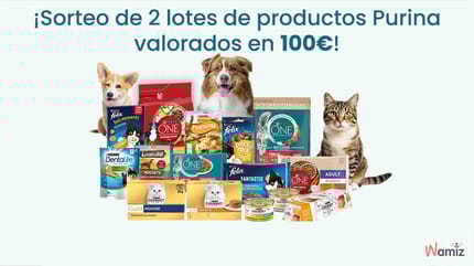 Sorteo de 2 lotes de 100 € con productos personalizados para tu mascota