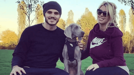 Wanda nara Icardi e il cane