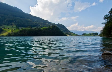 Der Neuenburger See.