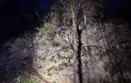 Hunderettung am Berg