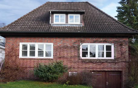 Älteres Backstein-Einfamilienhaus