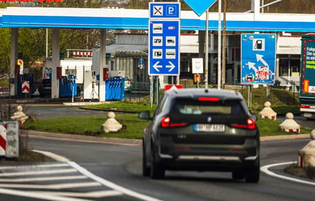 Autobahnraststätte an der A2