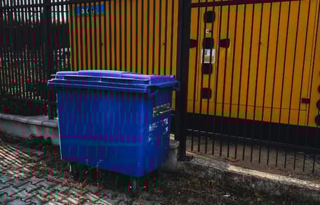 Large recycling bin