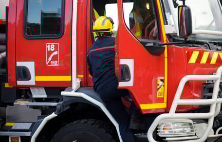 Camion de pompiers