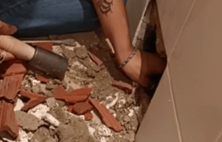 Kat vermist tijdens de renovatie