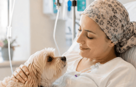 Negli ospedali arriva la “pet infusion”: fare la chemio accanto al proprio cane ora è possibile