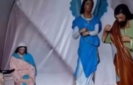 Christmas nativity scene