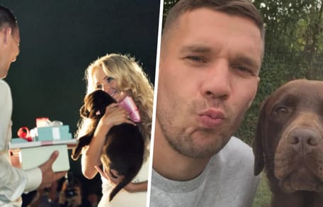 De hond van Lukas Podolski is overleden