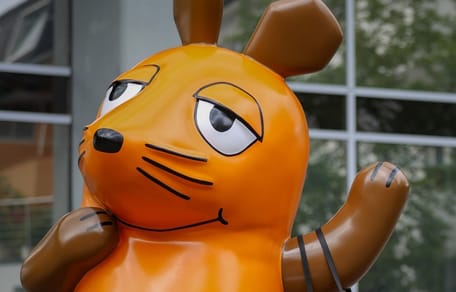 Die Maus-Figur in Köln