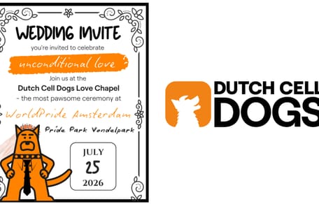 Dutch Cell Dogs op Pride Amsterdam