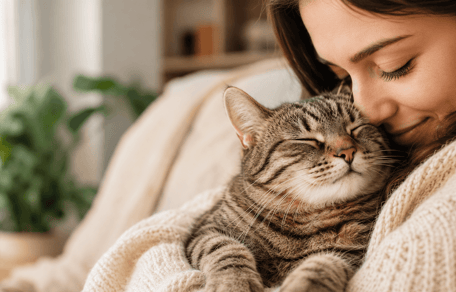 gatto coccolone