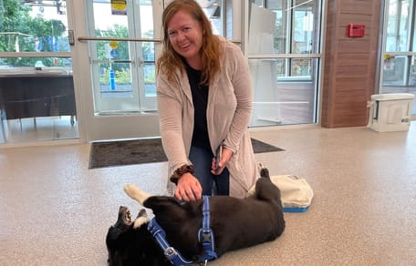 Hond Opie legde een afstand van 3000 km af