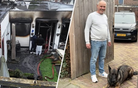 Hond Sirius redt leven van Ton uit Vught