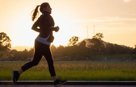 Morgendliches Joggen