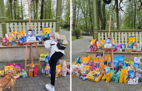 Karma zebrana w hołdzie Łukaszowi Litewce