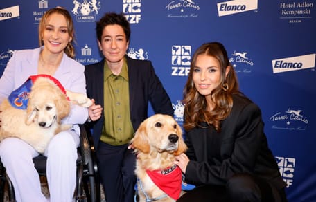 Kristina Vogel, Dunja Hayali und Laura Wontorra