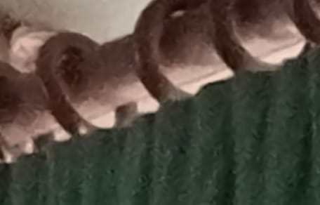 The living room curtain