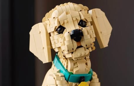Lego Golden Retriever