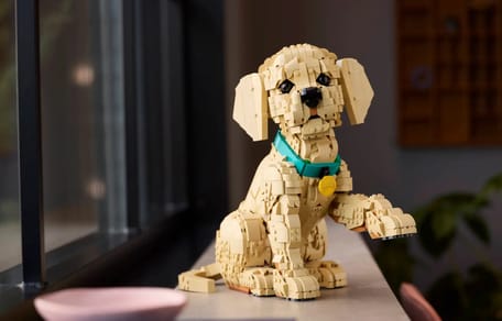 Lego komt met Golden Retriever-set