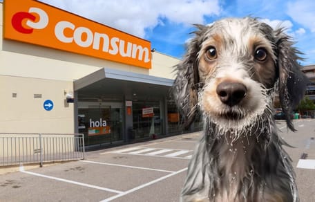 Los perros pueden entrar en Consum
