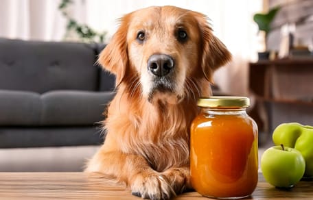 Mag een hond appelmoes eten?