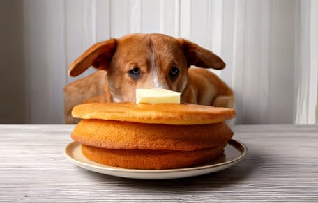Mag een hond eierkoek eten?