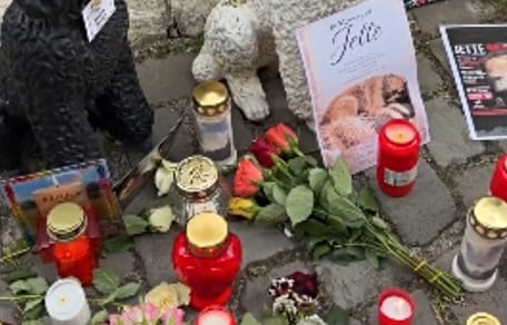 Mahnwache für Hündin Jette