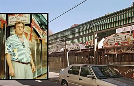 Manfred Meisel und sein Lokal "Bierkönig"