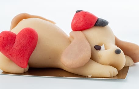 Los perros pueden comer mazapán