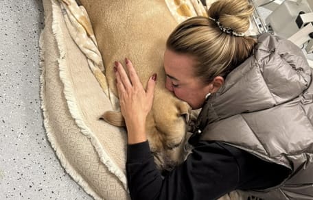 Monique Westenberg geeft update over zieke hond Gioai