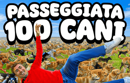 passeggiata dei 100 cani